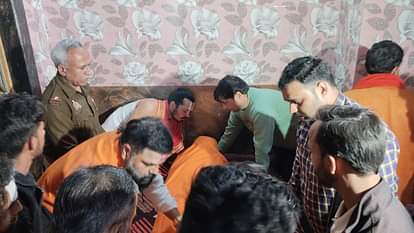 Ayodhya: The body of Acharya Satyendra Das, the chief priest of Ram temple brought to Ayodhya, crowds for the last darshan Body of Acharya Satyendra Das, Chief Prrest of Ram Temple, Brough to Ayodhya.