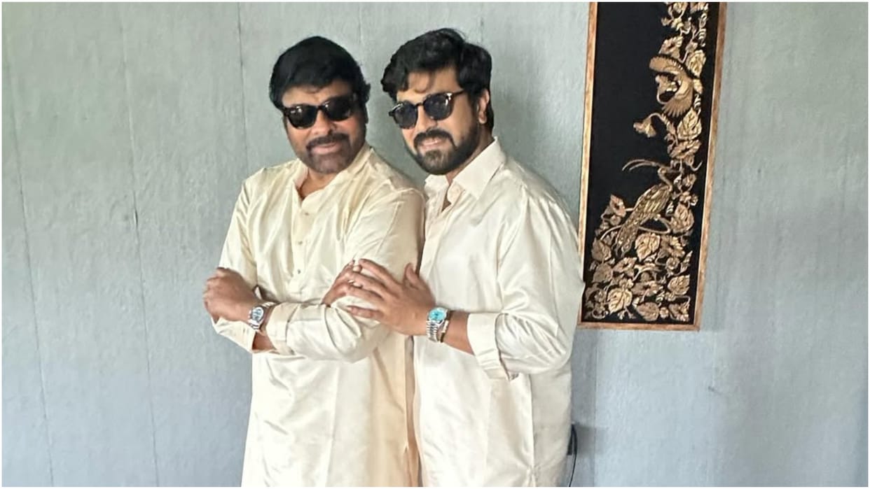 chiranjeevi says he is scared ram charan might have another girl sparks controversy on social media