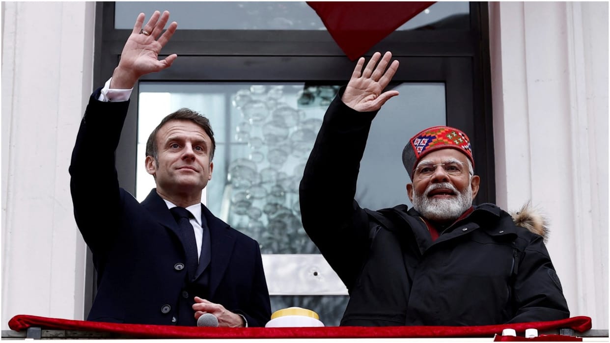 PM Modi and Macron met, discussed strengthening of bilateral relations and solutions to global challenges