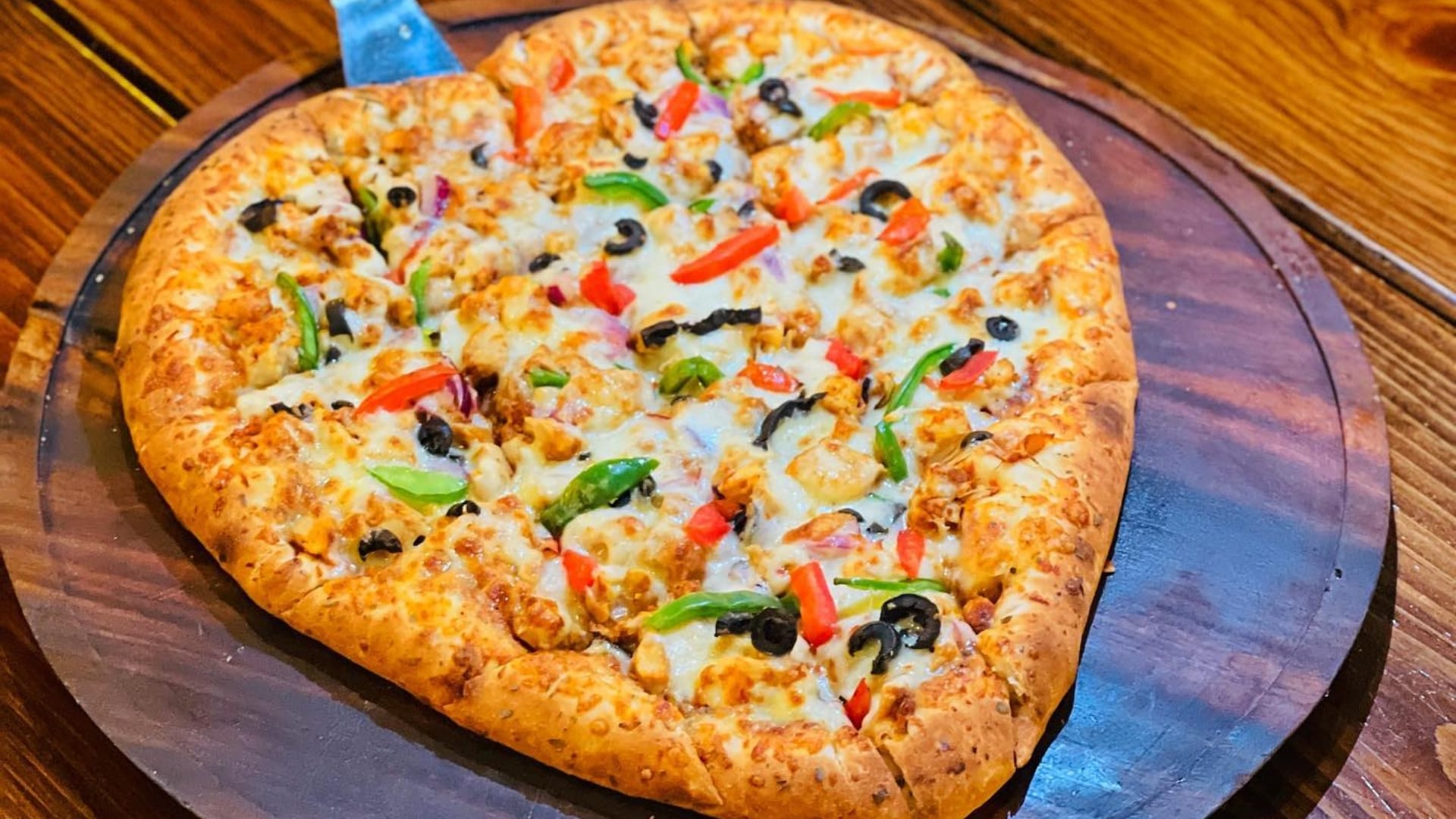 Valentine Day 2025 how to make heart shape pizza at home