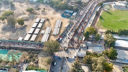 Crowd management with the formula of bathing at the same ghat from the direction of arrival