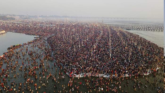 Mahakumbh: The infinite faith of Maghi Purnima rose in the drops of Sangam