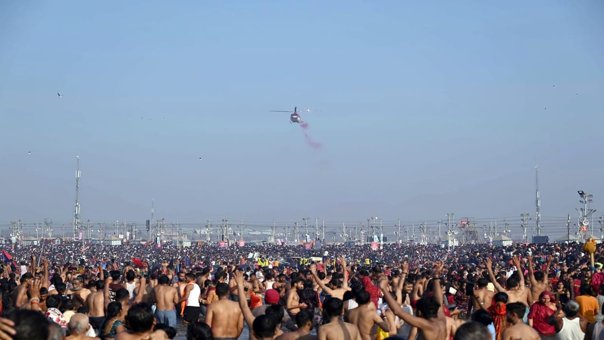 Mahakumbh: The infinite faith of Maghi Purnima rose in the drops of Sangam