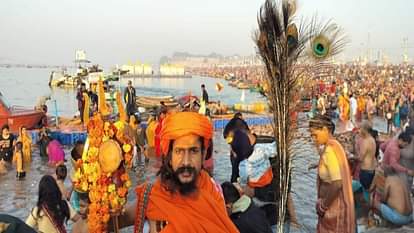 MahaKumbh 2025 Prayagraj Devotees throng Triveni sangam on Magh Purnima see PHOTOS