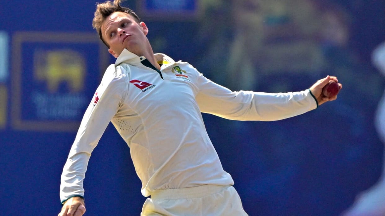 Australia's left-arm spinner Matthew Kuhnemann was reported for suspected illegal bowling action