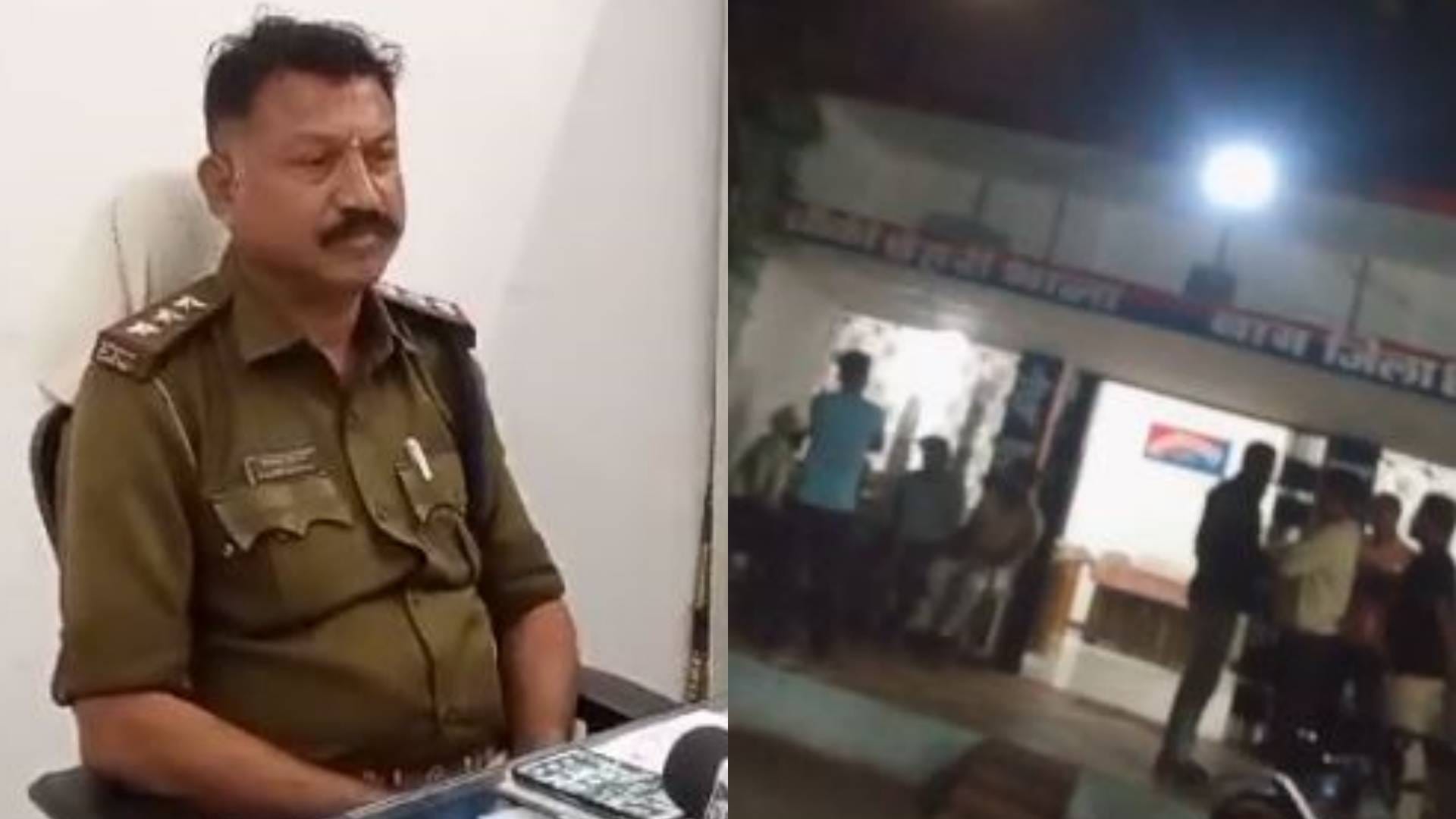 Dhar News Police in plain clothes attacked while trying to pacify drunkards who were fighting among themselves