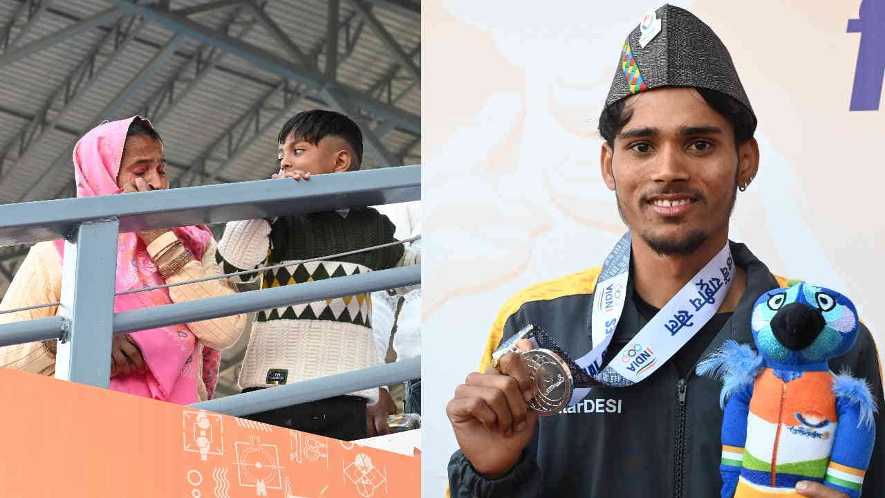 National Games 2025 Uttarakhand Anu Kumar Mother tears of joy flowed after seeing silver medal around son neck