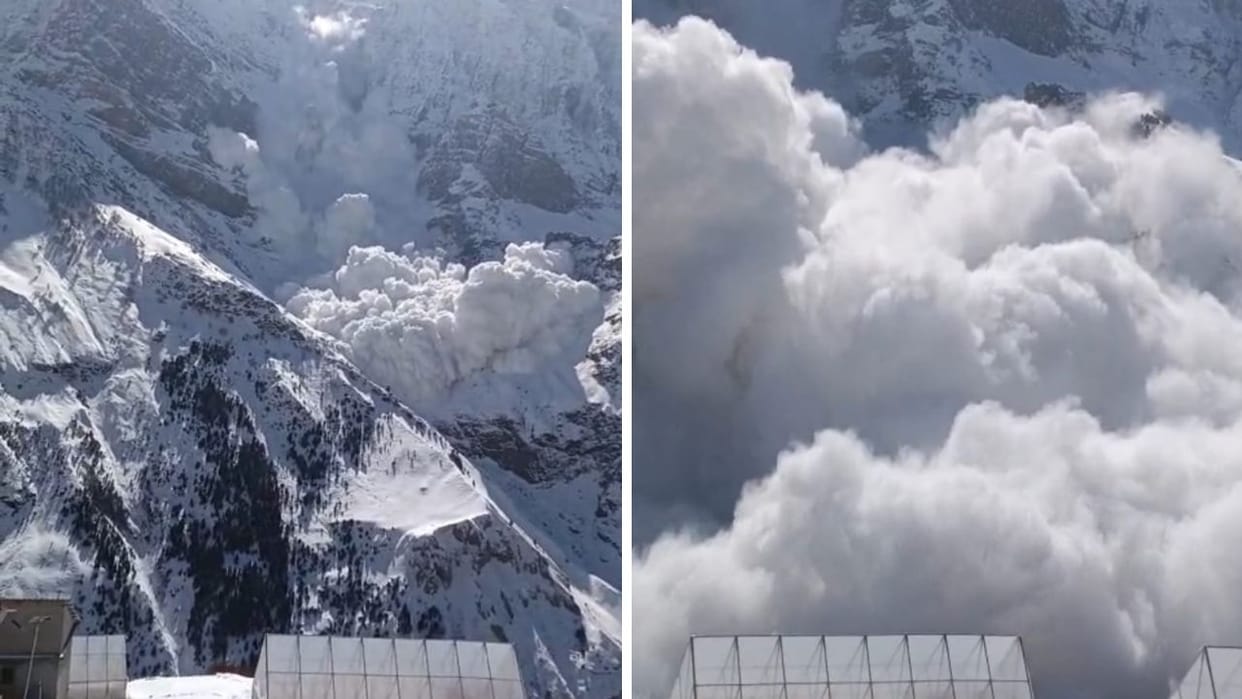 Himachal Weather Update Avalanche in Gondhla of Lahaul snowfall on peaks Atal Tunnel closed for small vehicles