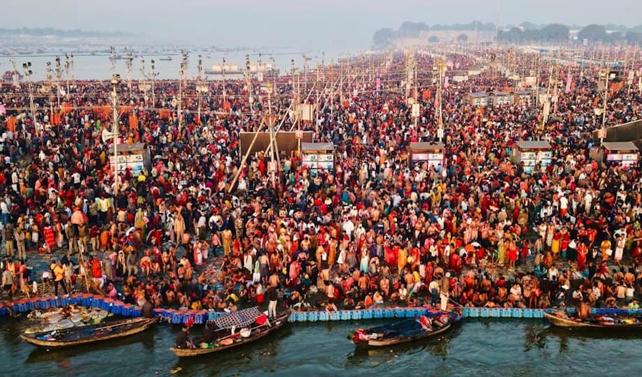 Mahakumbh: The infinite faith of Maghi Purnima rose in the drops of Sangam