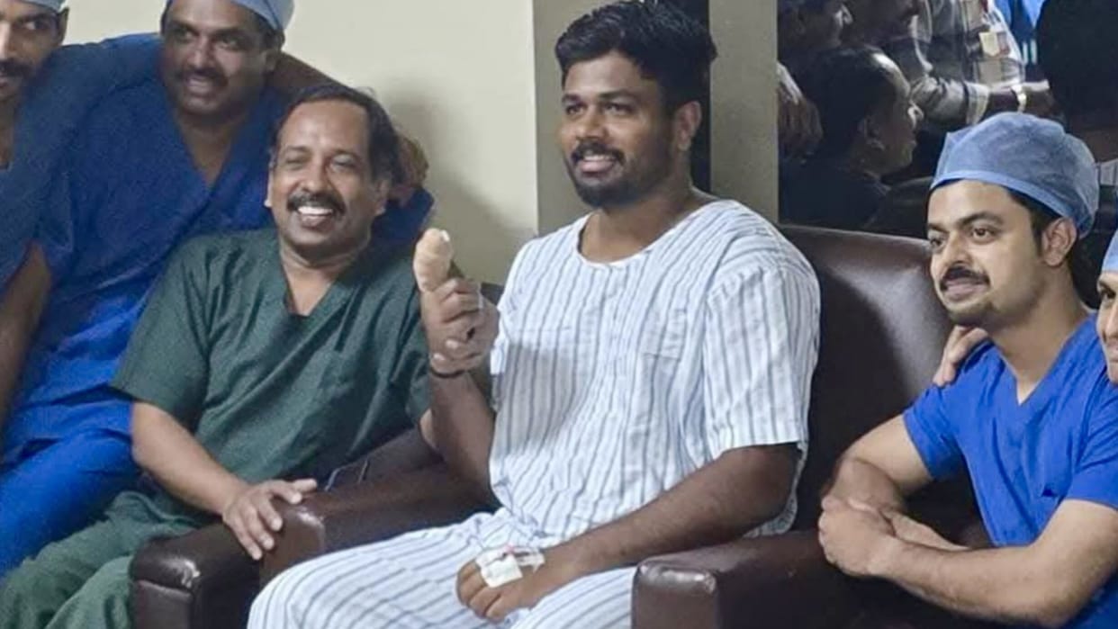 India batter Sanju Samson undergoes finger surgery expected to take a month to recover healh update
