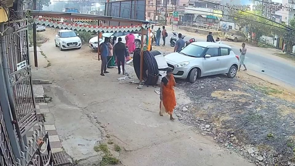 Woman died in road accident in Jagdalpur