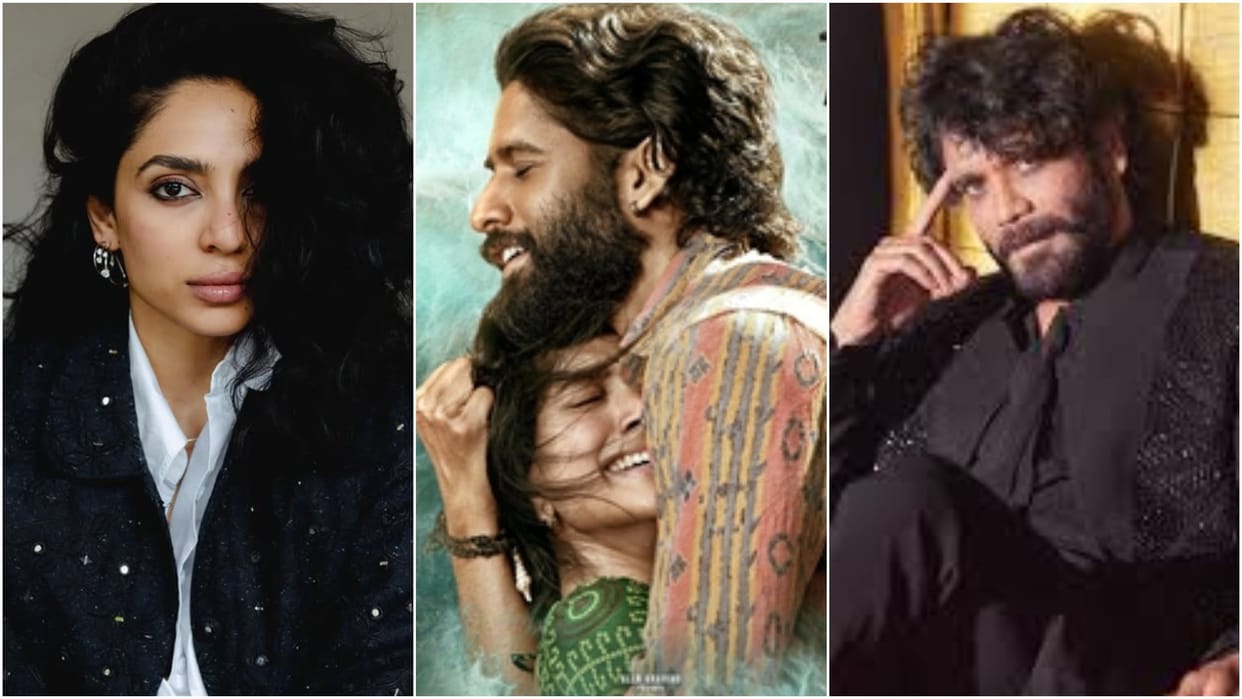 Nagarjuna Akkineni Praise daughter in law  Sobhita Dhulipala for Naga Chaitanya Movie Thandel success