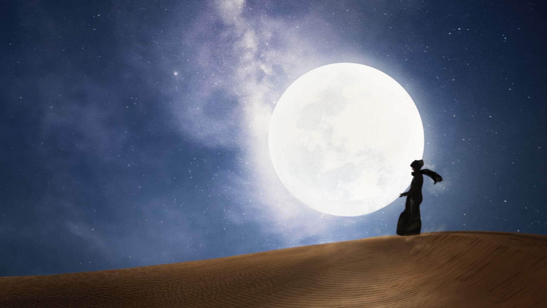 snow Moon 2025 snow moon amazing moonlight seen sky in night on magh purnima today What is the snow moon