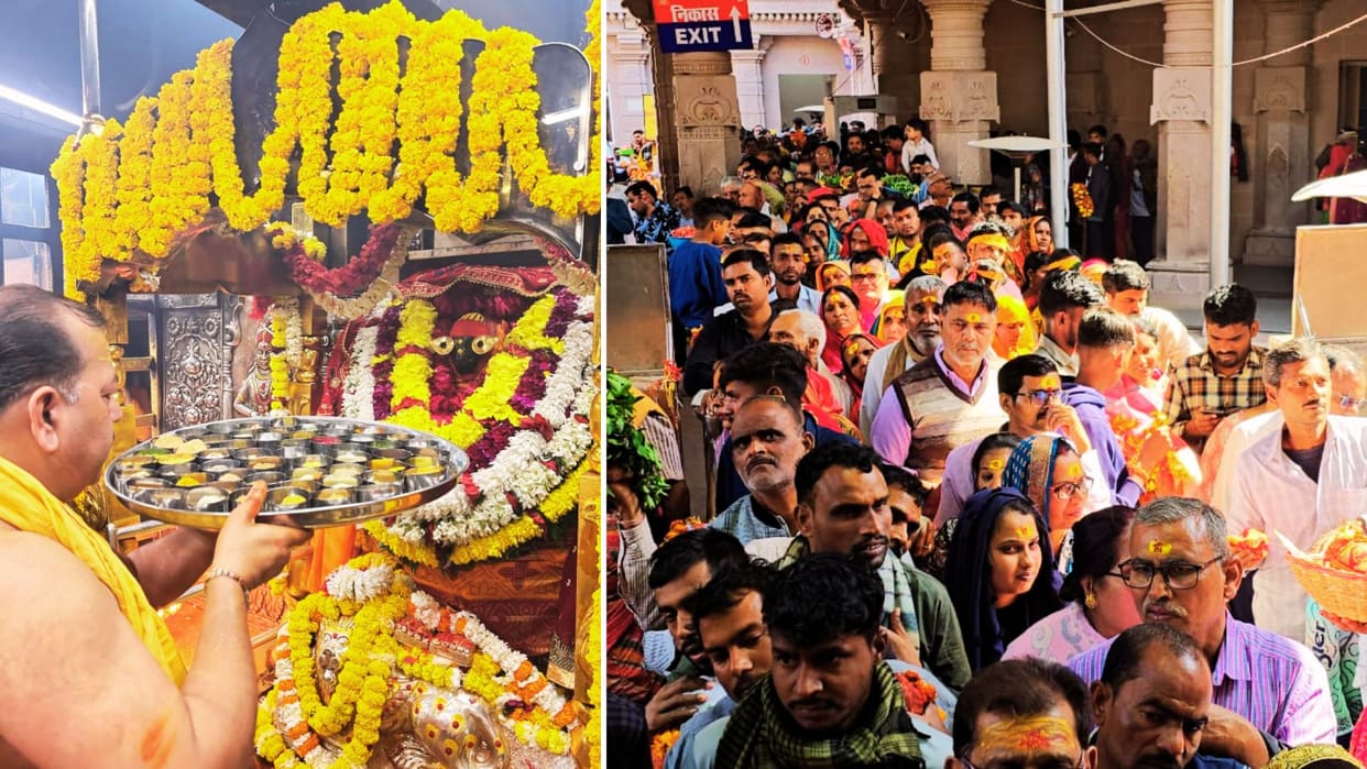 Maha Kumbh 2025 devotees came in Vindhyachal Dham mirzapur took bath in Ganga