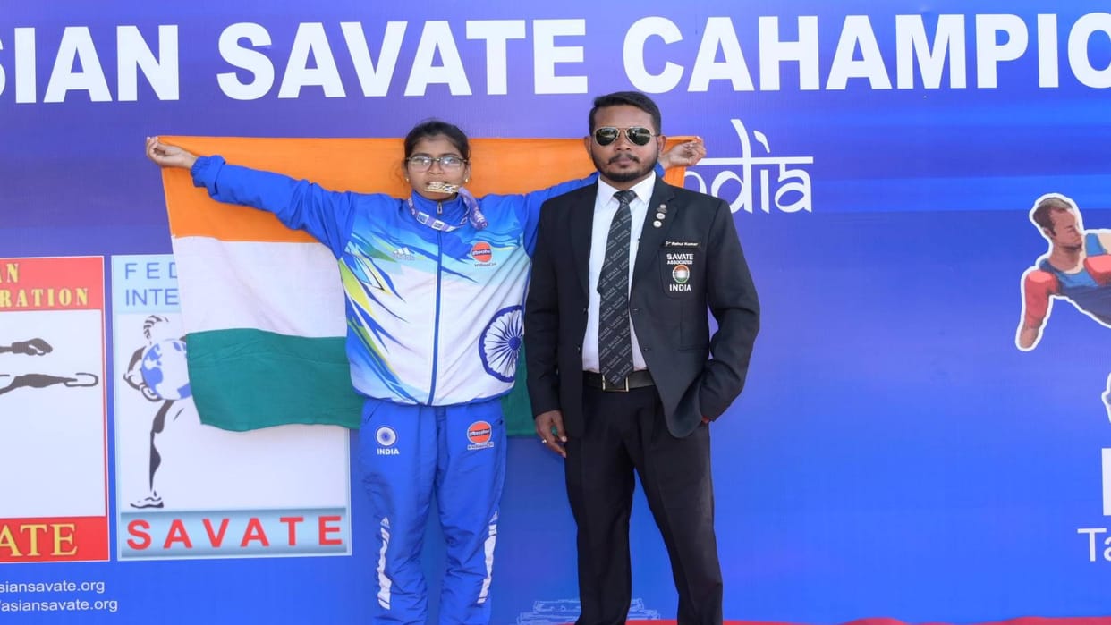 Bihar Muzaffarpur Upasana became first Asian player to win gold in French Boxing Championship