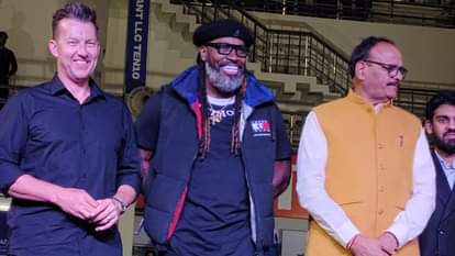 LLC TEN-10: Chris Gayle gave special advice to players said Youngsters should take advantage of opportunity