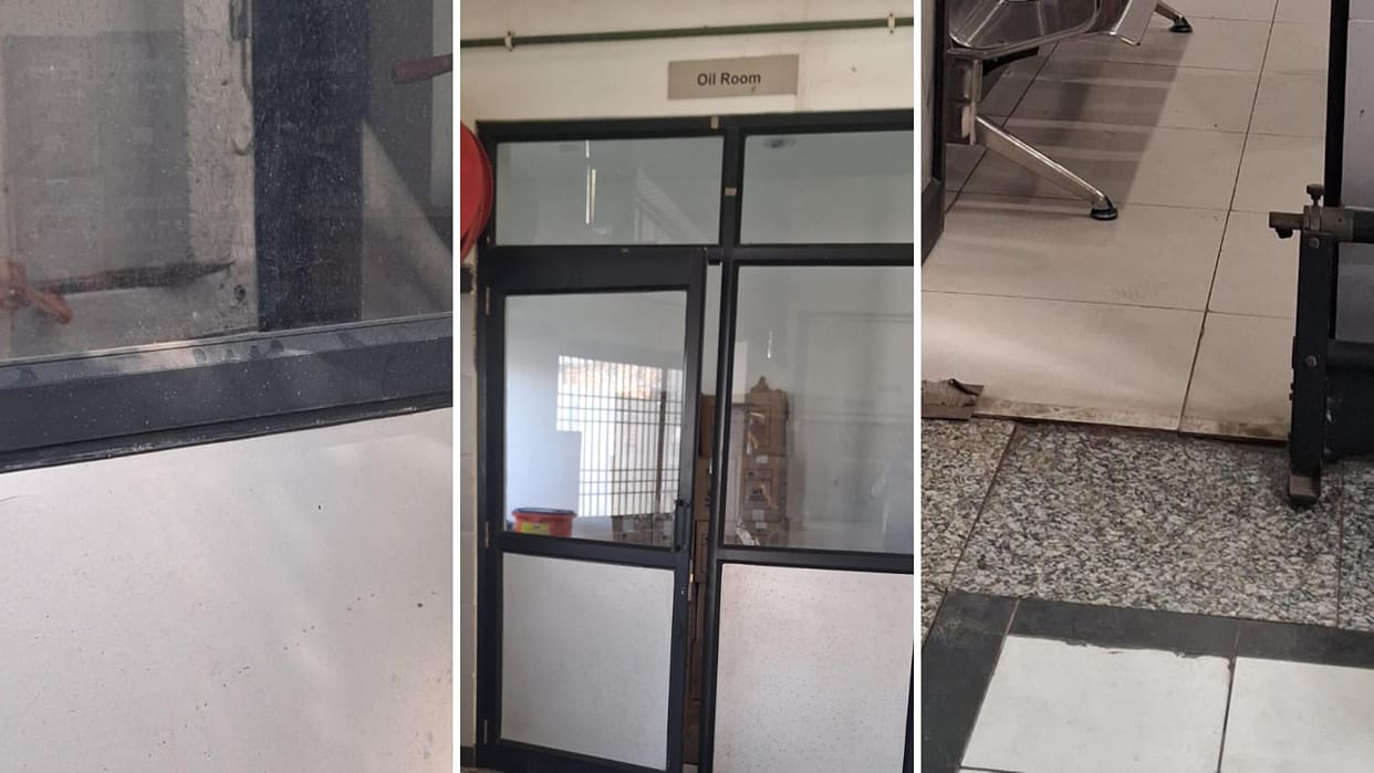Thieves returned empty handed after not getting cash attempted theft in three car showrooms