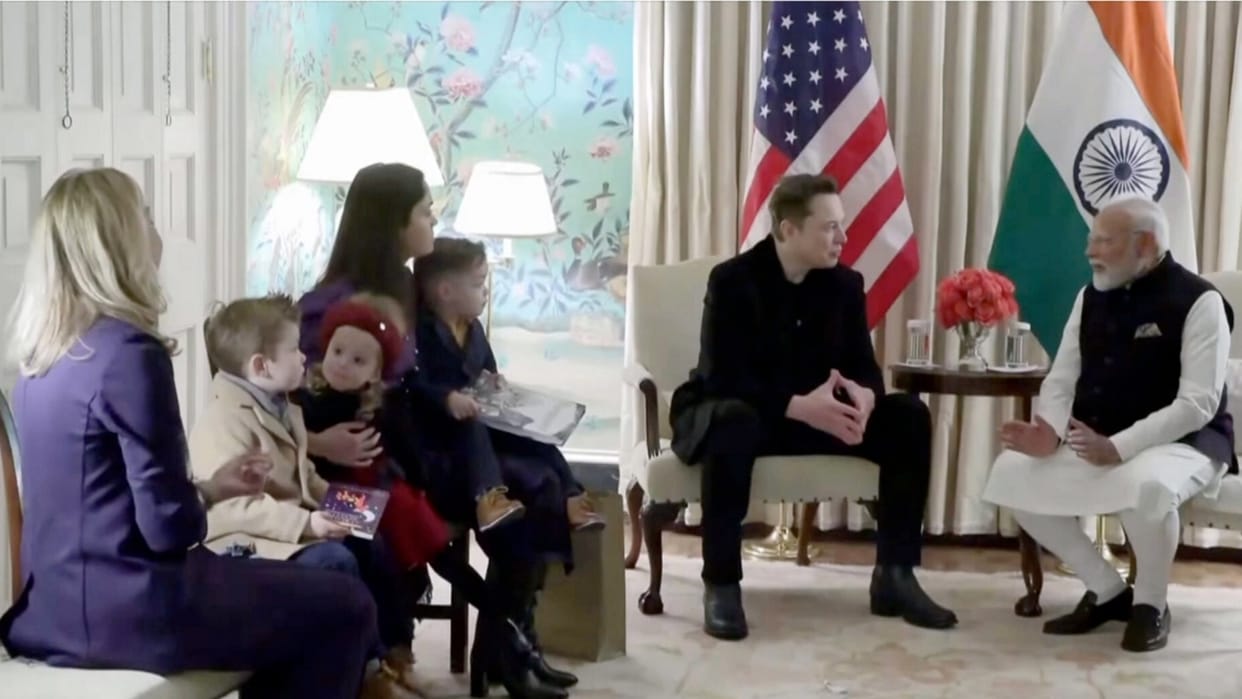 US: PM Narendra Modi Meet to billionaire Elon Musk