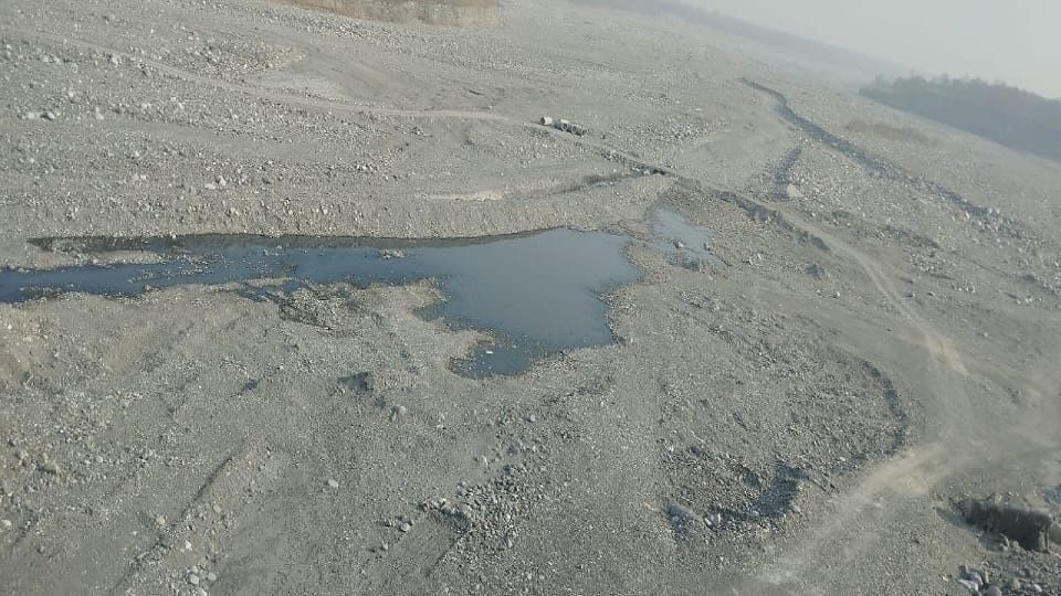 The water level of Gaula river decreased to 98 cusecs