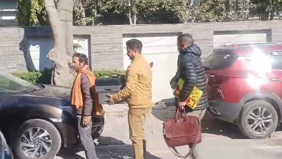 ED raids at  senior BJP leader Nitish Bhatia panipat