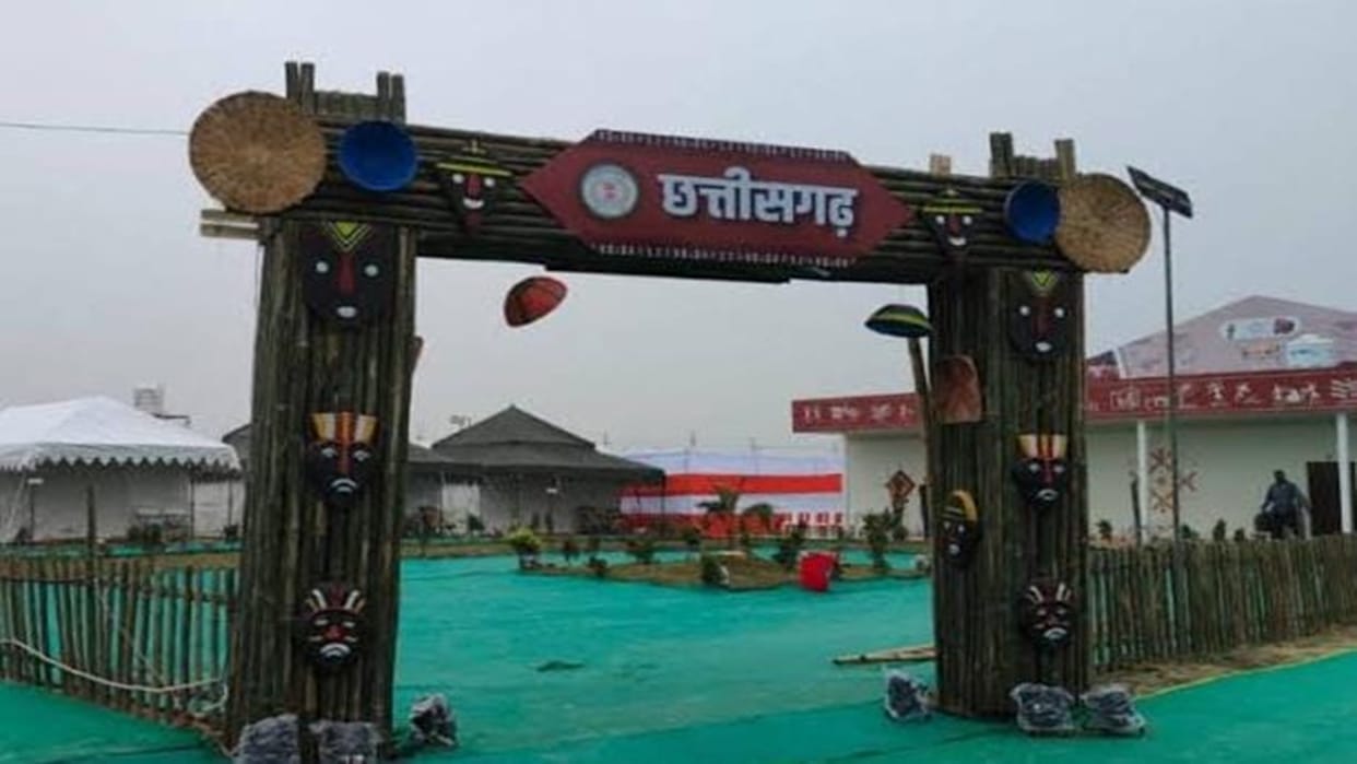 More than 25 thousand devotees have taken advantage of the Chhattisgarh pavilion in Maha Kumbh so far