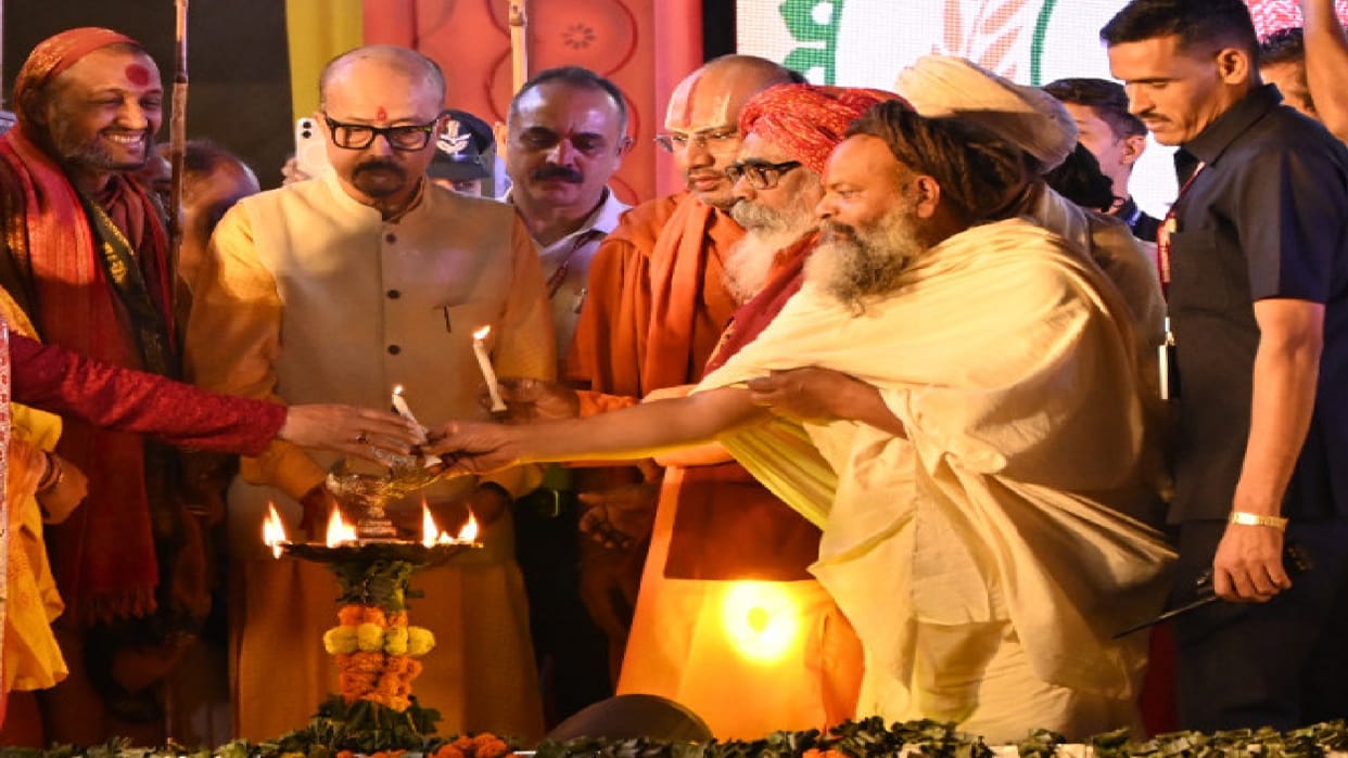 Grand inauguration Rajim Kumbh Kalp Governor Deka said- a strong symbol of religious faith and tradition of CG