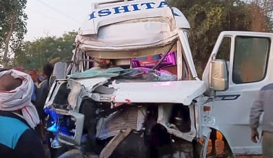 Fatehpur accident Dance of death in bus Accident due to uncontrolled speed  21 lives struggled for 12 minutes