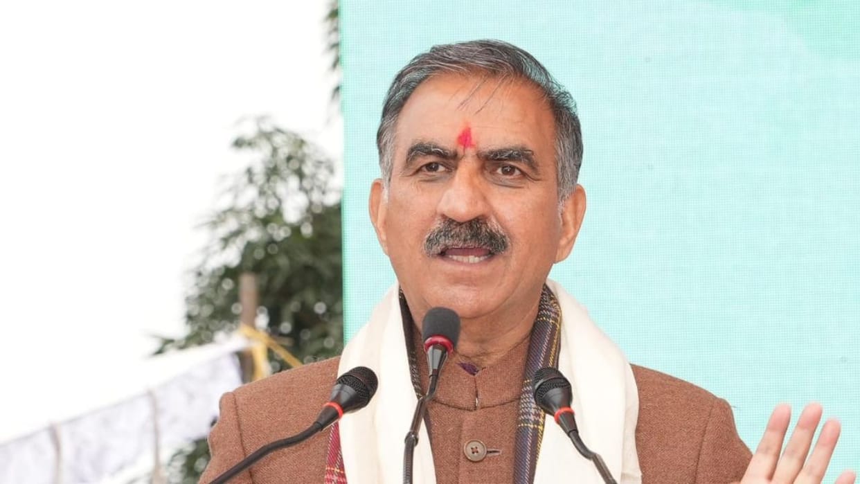CM Sukhu said Landslides will be stopped by deep rooted Vetiver grass nursery will be set up in Solan