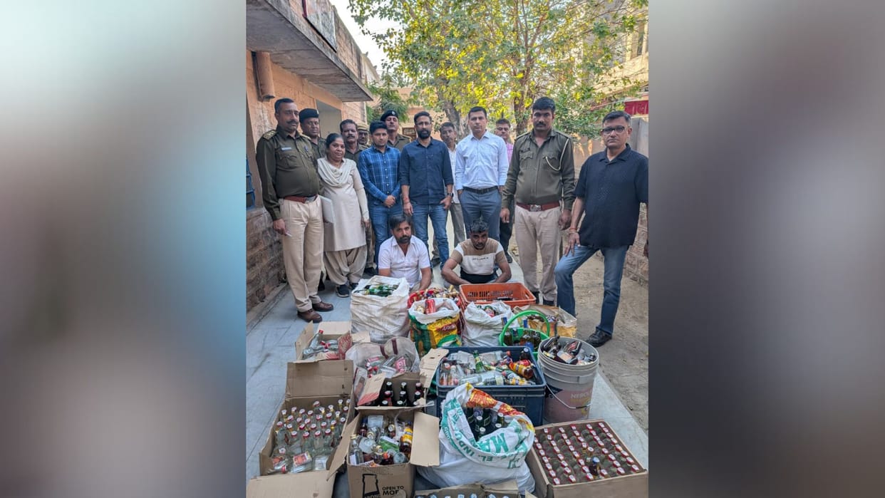 The Excise Department confiscated illicit liquor worth Rs 1.5 lakh,