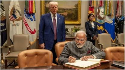 Donald Trump US Tariff Policy Talks with India still on BRICS Attack on dollar unacceptable hindi news updates