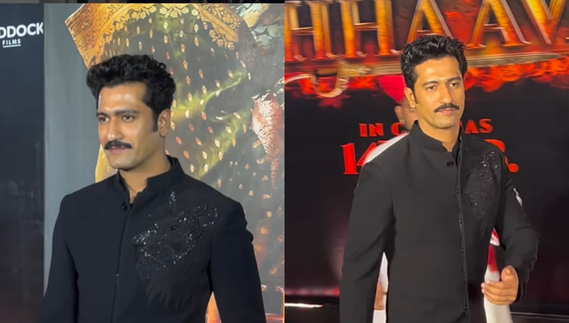 Vicky Kaushal And Katrina Kaif At Film Chhava Screening With Family