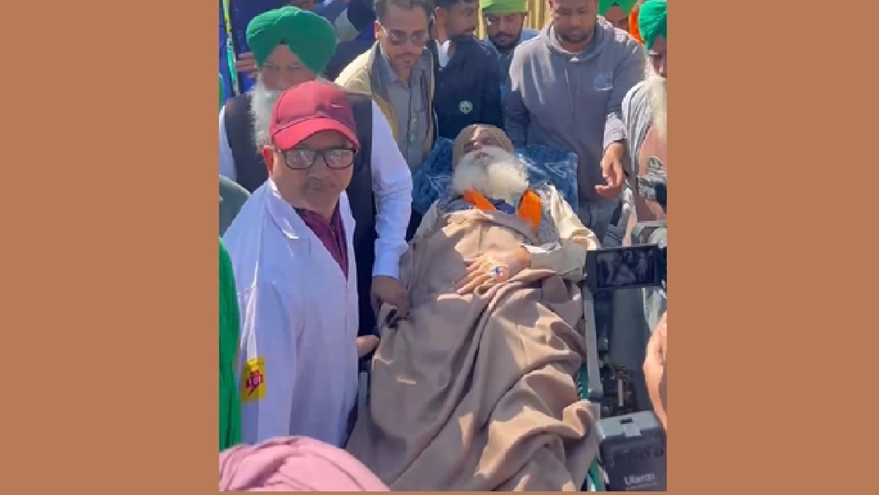 Jagjit Singh Dallewal's health deteriorated, team of doctors left for Chandigarh in ambulance