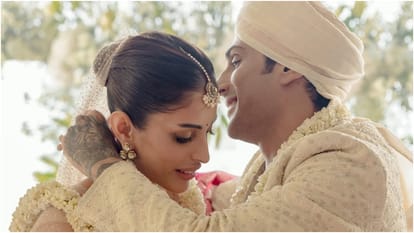 Prateik Babbar and Priya Banerjee ties knot  On Valentines Day In Mumbai actor Gets Emotional