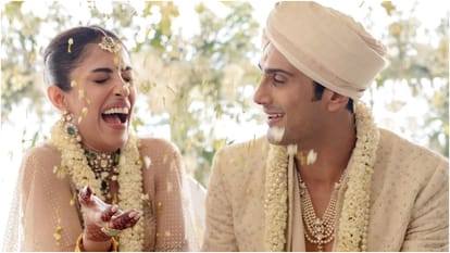 Prateik Babbar and Priya Banerjee ties knot  On Valentines Day In Mumbai actor Gets Emotional