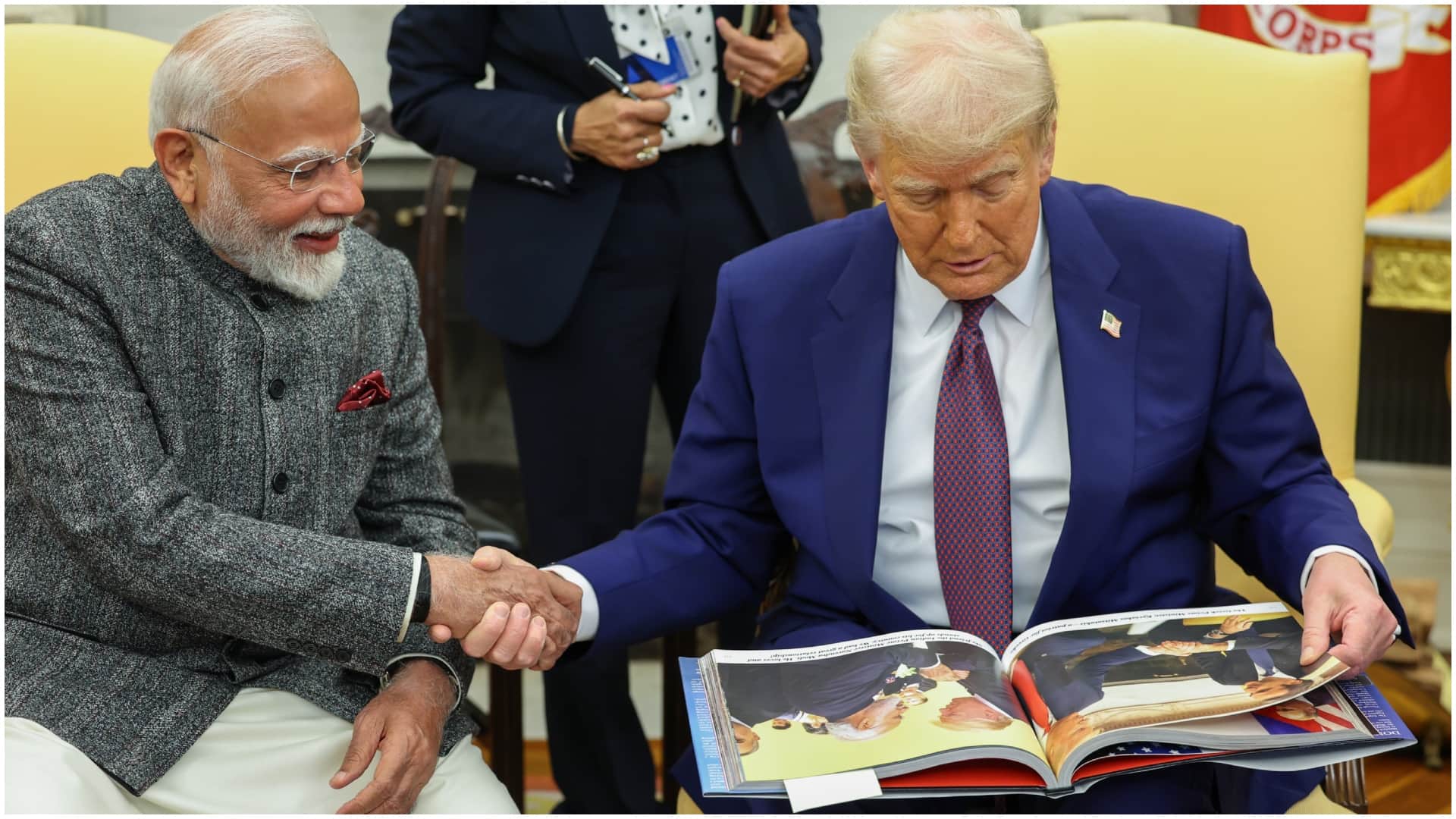 Donald Trump special gift to PM Modi recalled moments of their friendship through Our Journey Together