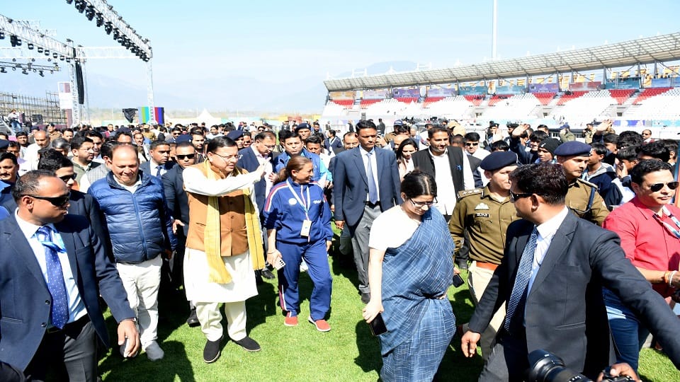 Closing ceremony of 38th National Games today in haldwani
