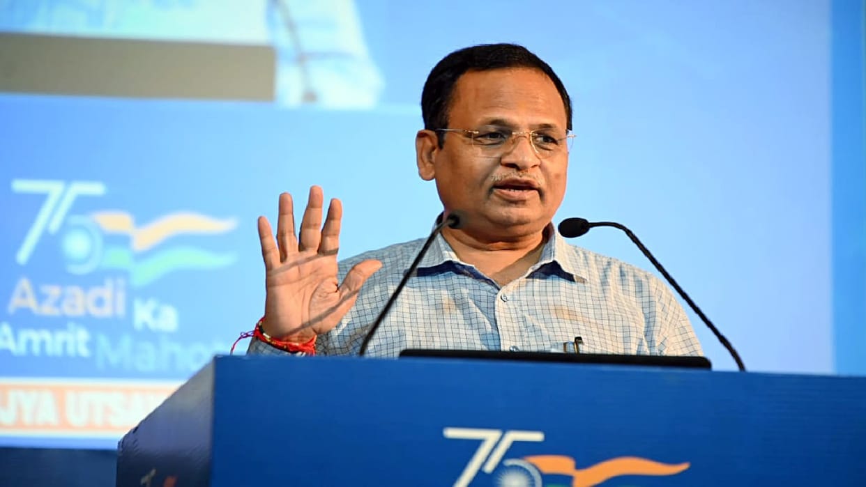 Home Ministry seeks permission from President to prosecute Satyendar Jain