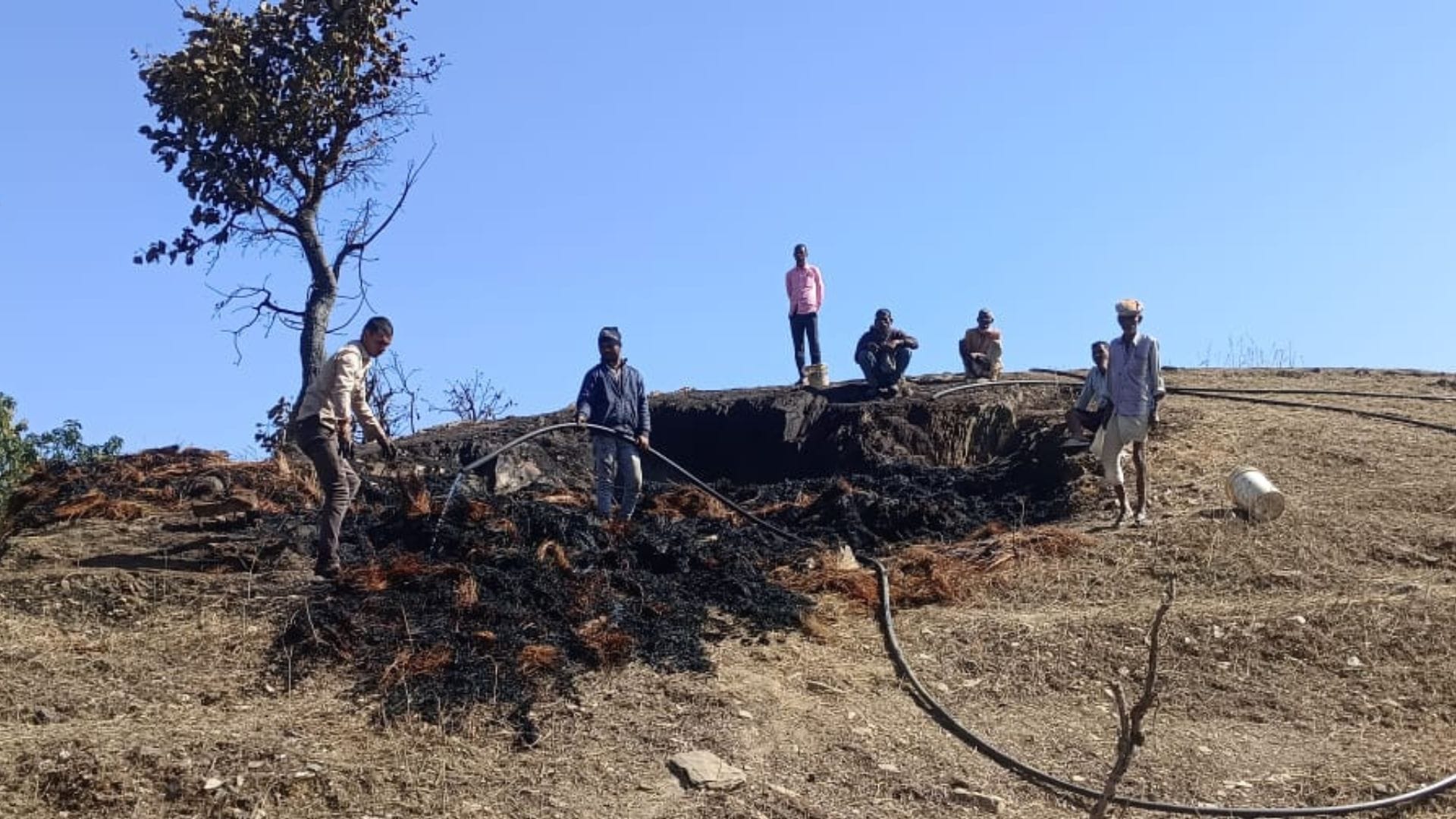 आग की घटना