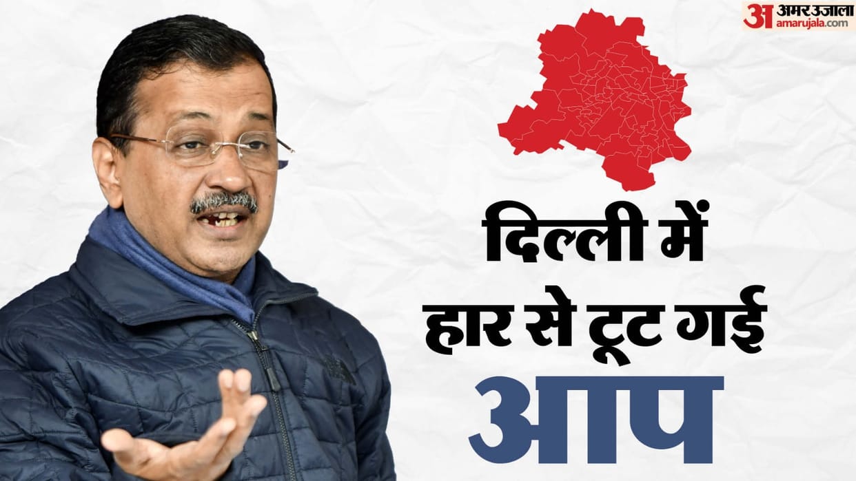 Three AAP councillors join BJP MCD may slip out of Kejriwal hands