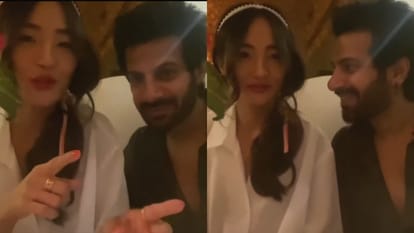 Chum Darang bought house in Mumbai Karanveer Mehra congratulated her in very special way