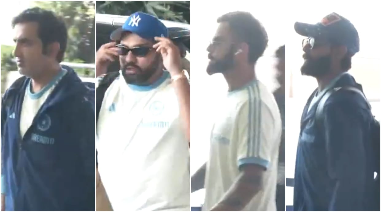 Champions Trophy: Effect of BCCI strict policy, All Team India players left for Dubai together, Watch Video