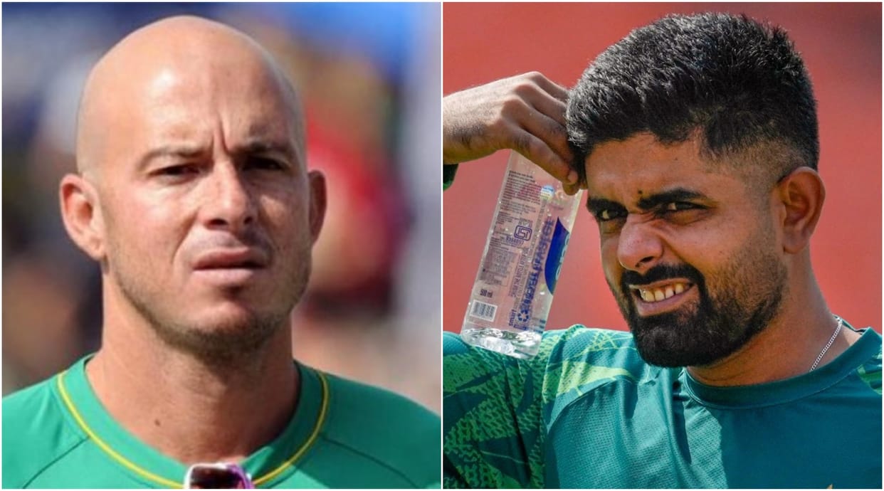 'His English is not good', Former South African cricketer Herschelle Gibbs took a jibe at Babar Azam