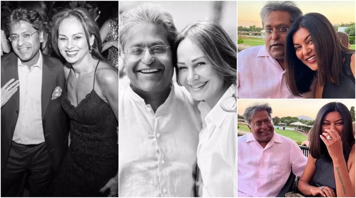Ex-IPL Chairman Lalit Modi Who Once Called Sushmita Sen Better Half, Finds Love Again in Rima, Watch Video