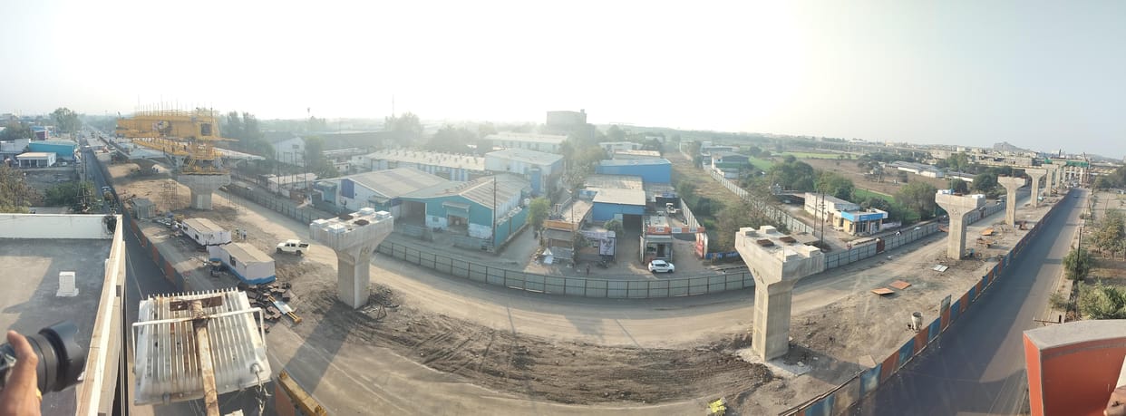Indore: Work on six lane road starts from Indore side, there will be relief in traffic during Simhastha.