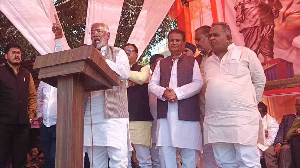 Swatantra Dev said- Clean water from Bisleri was also provided for bathing in Maha Kumbh