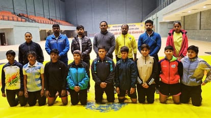 Sports News Today Trio of players in football Varanasi team wins