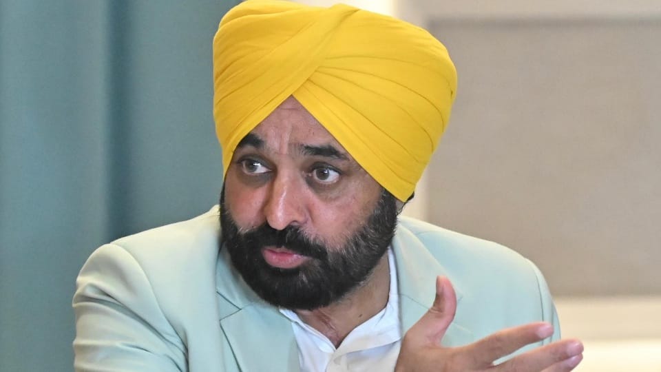 CM Mann announced give additional water to Rajasthan from Punjab quota