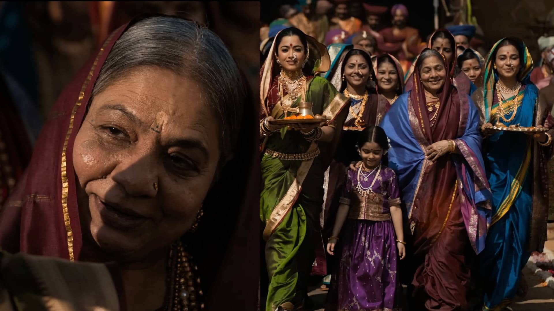 Chhaava Surprise nana patekar wife Neelkanti Patekar played special role in vicky kaushal Laxman Utekar film