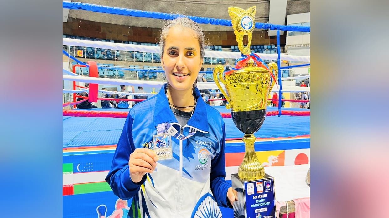 Himachal daughter Roma creates history, wins silver medal in Asian Savate Championship