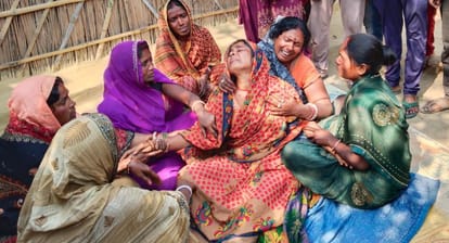 Bihar News : families of new delhi railway station stampede deceased who were going to Kumbh mela 2025